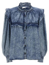 Idety Blouse Blue - ISABEL MARANT - BALAAN 1