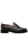 Lightweight Sole Penny Loafer Black - THOM BROWNE - BALAAN 2