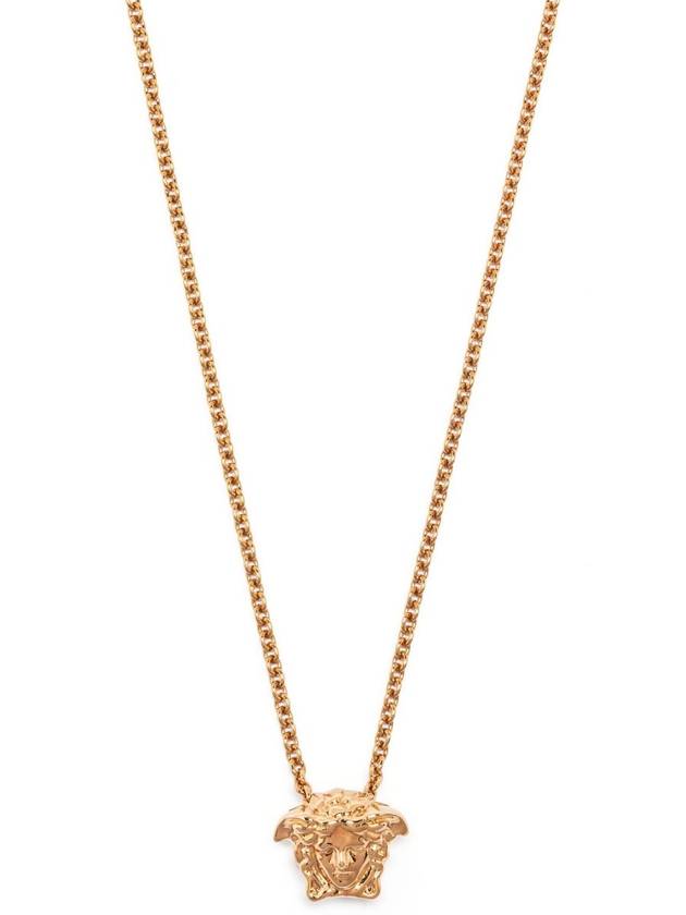 La Medusa Pendant Necklace Gold - VERSACE - BALAAN 4