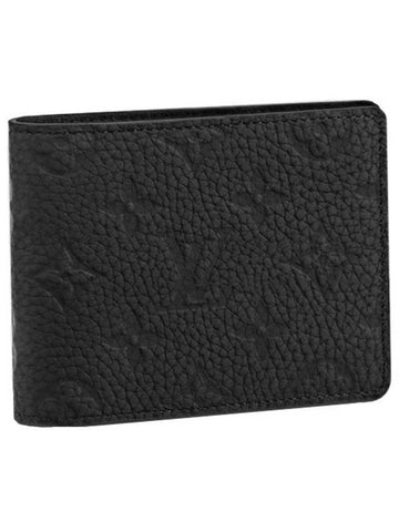 Multiple Wallet Taurillon Monogram Black - LOUIS VUITTON - BALAAN 1