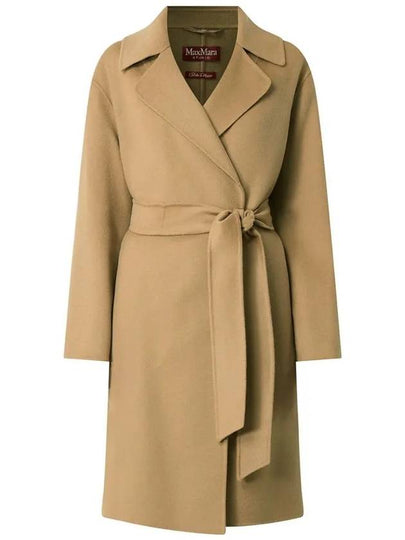 Totem Belt Virgin Wool Single Coat Camel - MAX MARA - BALAAN 2