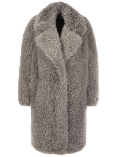 Manico fur coat pearl gray - MAX MARA SPORTMAX - BALAAN 2