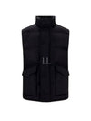 Graffiti Logo Padding Vest Black - ALEXANDER MCQUEEN - BALAAN 2