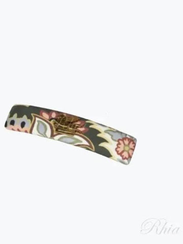 WF6B0003AA044 X0890 Floral Paisley Silk Hairpin Hair Clip - ETRO - BALAAN 1