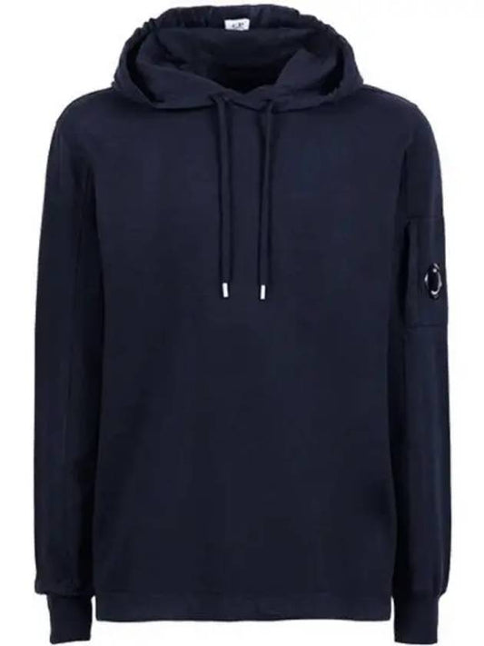 Men's Lens Wappen Hoodie Navy - CP COMPANY - BALAAN 2