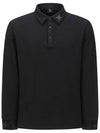 Official MEN NAP COLLARED LONG T SHIRT BK - ANEWGOLF - BALAAN 1