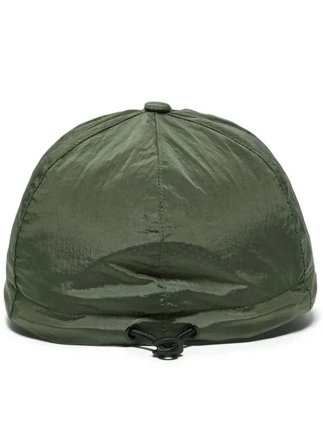 Nylon Logo Ball Cap Green - STONE ISLAND - BALAAN 4