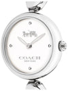 Watch Carol Silver Cubic Bangle Bracelet Women’s Metal Watch Officially Imported - COACH - BALAAN 3