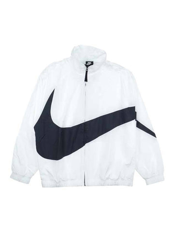 Big Swoosh Woven Windbreaker White - NIKE - BALAAN 1