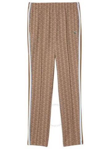 Lacoste Monogram Jacquard Sweatpants, Brand Size 3 (Small) - LACOSTE - BALAAN 1