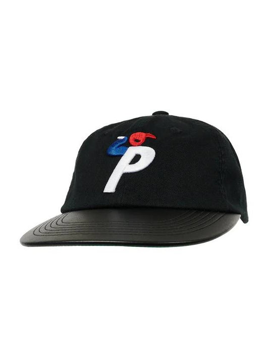 Faux Leather Bunning Man Snapback Black - PALACE - BALAAN 1