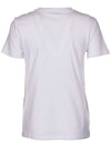 Papaia Logo Cotton Short Sleeve T-Shirt White - MAX MARA - BALAAN 3