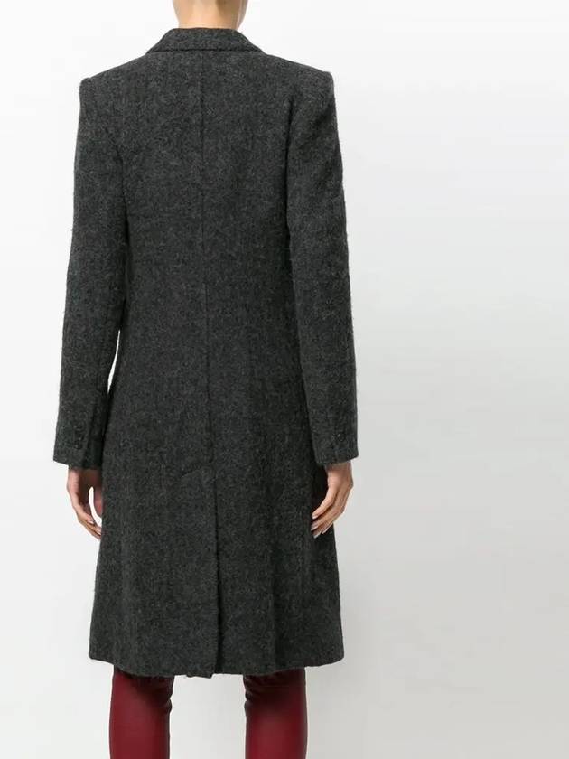 11Th Anniversary Double Breasted Double Coat Grey - ISABEL MARANT - BALAAN 5