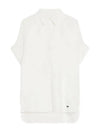 Brema Cotton Short Sleeve Shirt White - MAX MARA - BALAAN 2