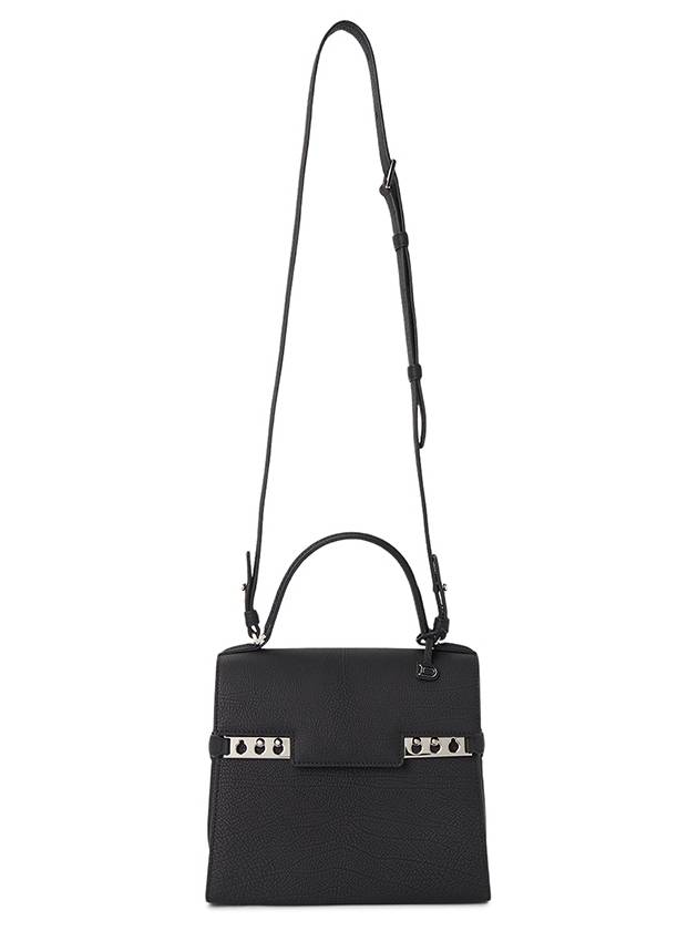 Tempete PM Krispy Tote Bag Black - DELVAUX - BALAAN 8