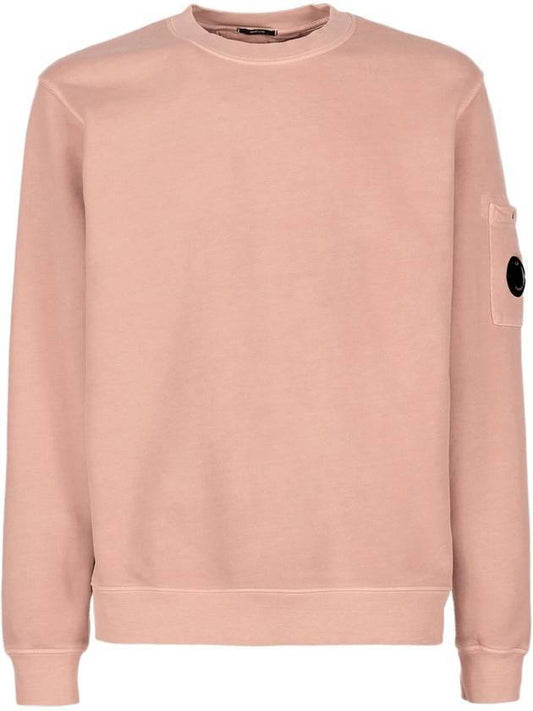 GoGGles Crew Neck Sweatshirt Pink - CP COMPANY - BALAAN 1