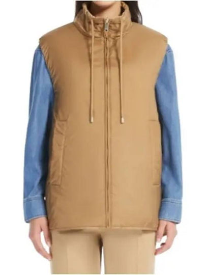 Yoro Padded Vest Beige - MAX MARA - BALAAN 2