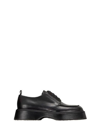 Square Toe Derby Black - AMI - BALAAN 2