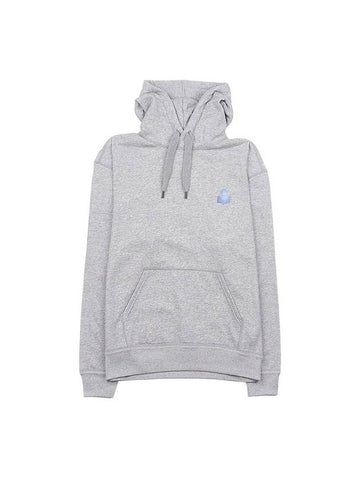 Matte Logo Print Hoodie Grey - ISABEL MARANT - BALAAN 1