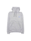 Matte Logo Print Hoodie Grey - ISABEL MARANT - BALAAN 2