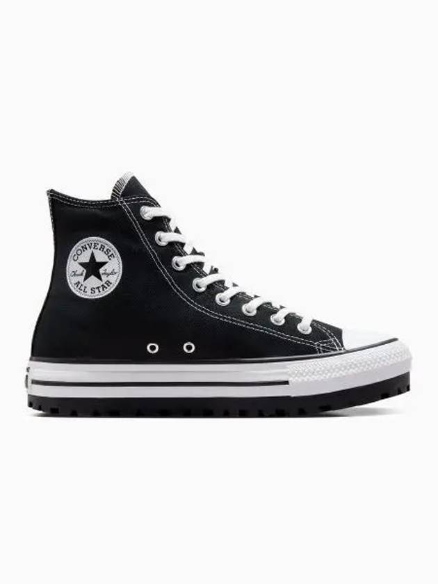 Converse Chuck Taylor All Star City Trek High Top Sneakers Black - CONVERSE - BALAAN 1