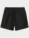 Whip Men's Chase Swim Trunk Shorts Gold Black - CARHARTT WIP - BALAAN 2