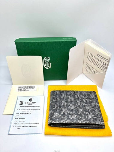 Daol Merchant Store Victoire half wallet gray condition A - GOYARD - BALAAN 1