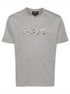 Willow Short Sleeve T-Shirt Grey - A.P.C. - BALAAN 2