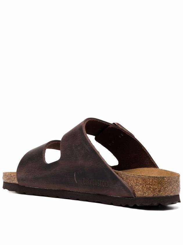 Arizona Oiled Leather Slipper Habana - BIRKENSTOCK - BALAAN 5