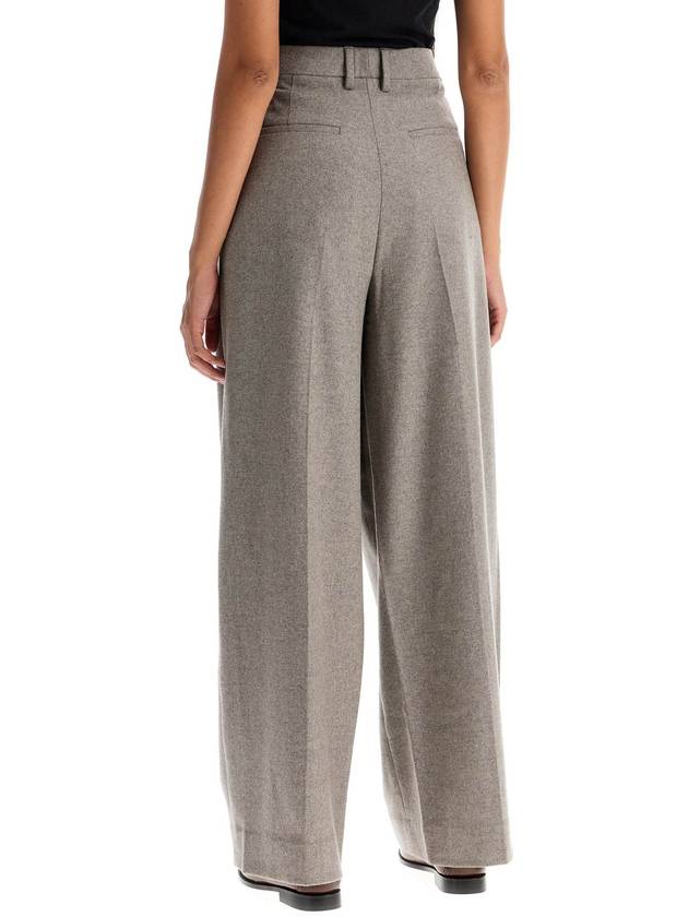 wide leg flannel trousers for men or - FILIPPA-K - BALAAN 3