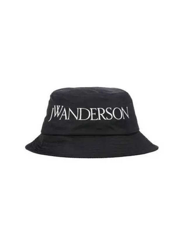 Embroidered Logo Bucket Hat Black - JW ANDERSON - BALAAN 2