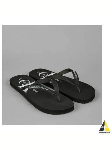 JEANS Men s Black Deli Flip Flops YM00838 BDS - CALVIN KLEIN - BALAAN 1