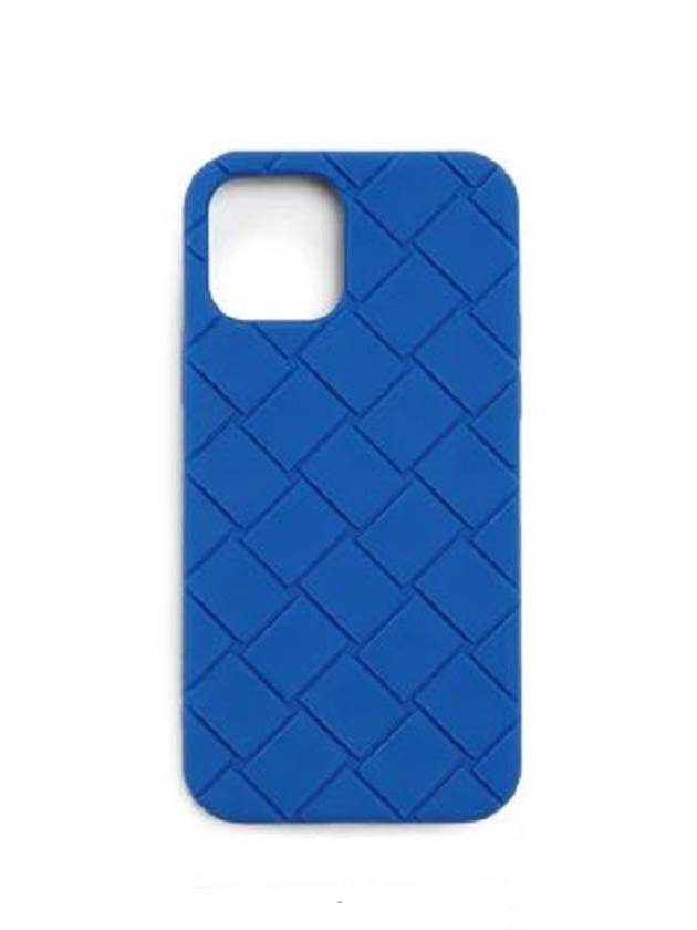 iPhone 12 PRO Phone Case Blue - BOTTEGA VENETA - BALAAN.