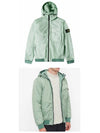 Wappen Patch Nylon Crinklips Hooded Jacket Sage - STONE ISLAND - BALAAN 5