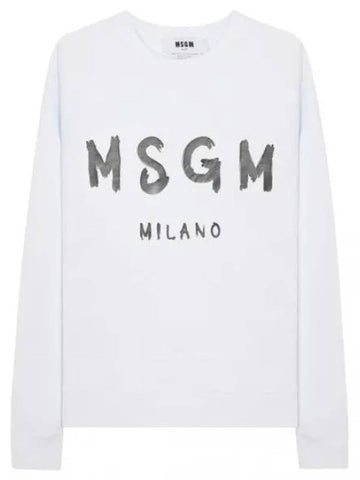 Sweatshirt Brushed Logo - MSGM - BALAAN 1