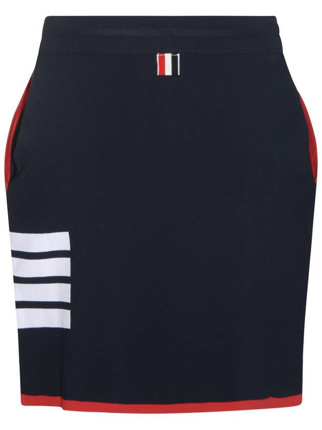 short skirt FKK122AY5502 415 BLUE - THOM BROWNE - BALAAN 5