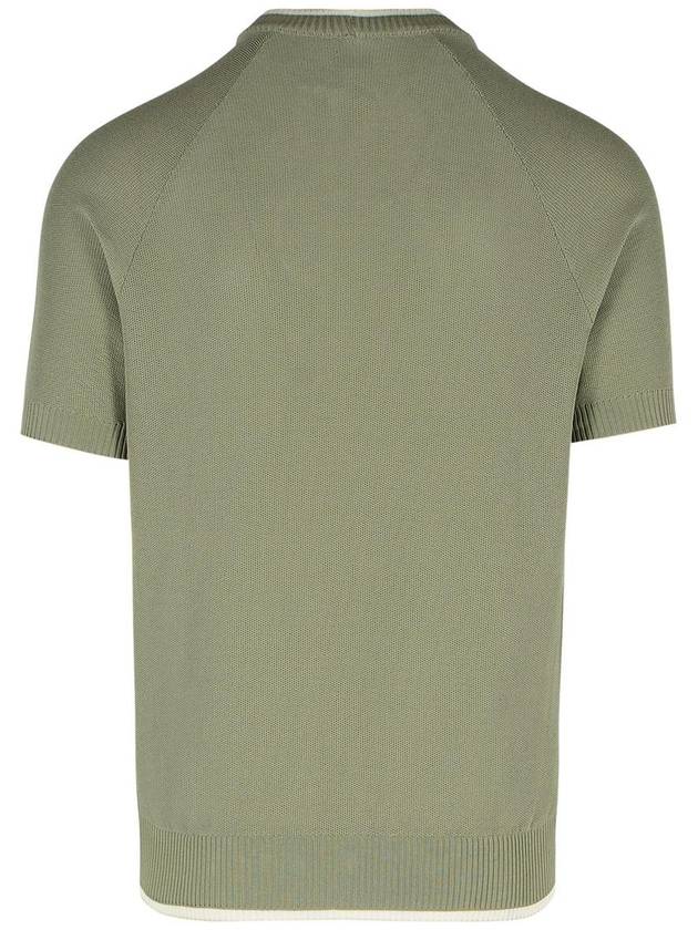 Eleventy Green Cotton T-Shirt - ELEVENTY MILANO - BALAAN 3