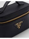 Leather Mini Bag Black - PRADA - BALAAN 6