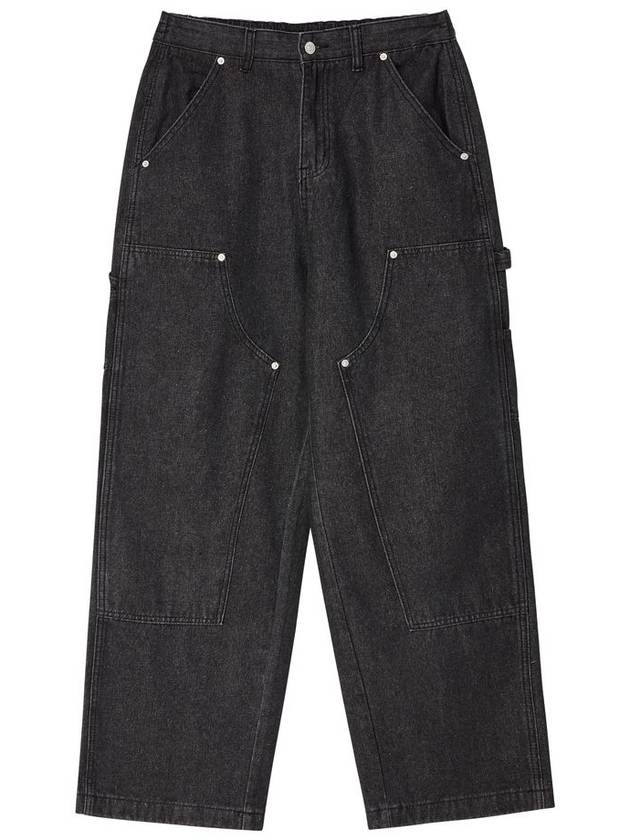 Carpenter obi banding denim black - THE GREEN LAB - BALAAN 1