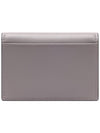 V Logo Card Wallet Grey - VALENTINO - BALAAN 5