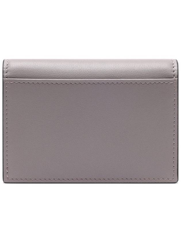 V Logo Card Wallet Grey - VALENTINO - BALAAN 5