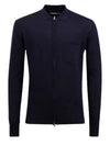 zipper cardigan navy - J.LINDEBERG - BALAAN 2