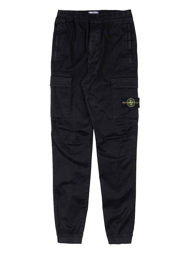 Wappen Patch Cargo Track Pants Black - STONE ISLAND - BALAAN 11