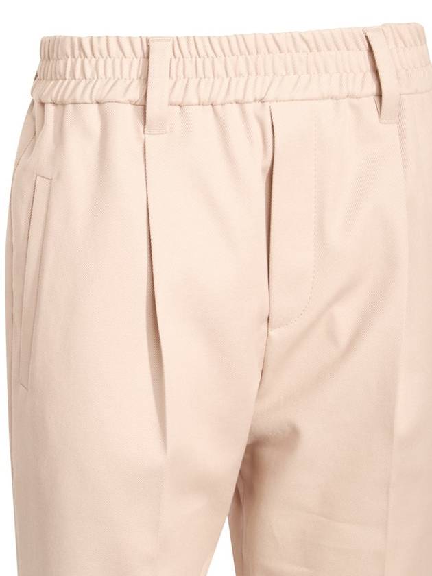 Brunello Cucinelli Trousers Sand - BRUNELLO CUCINELLI - BALAAN 5