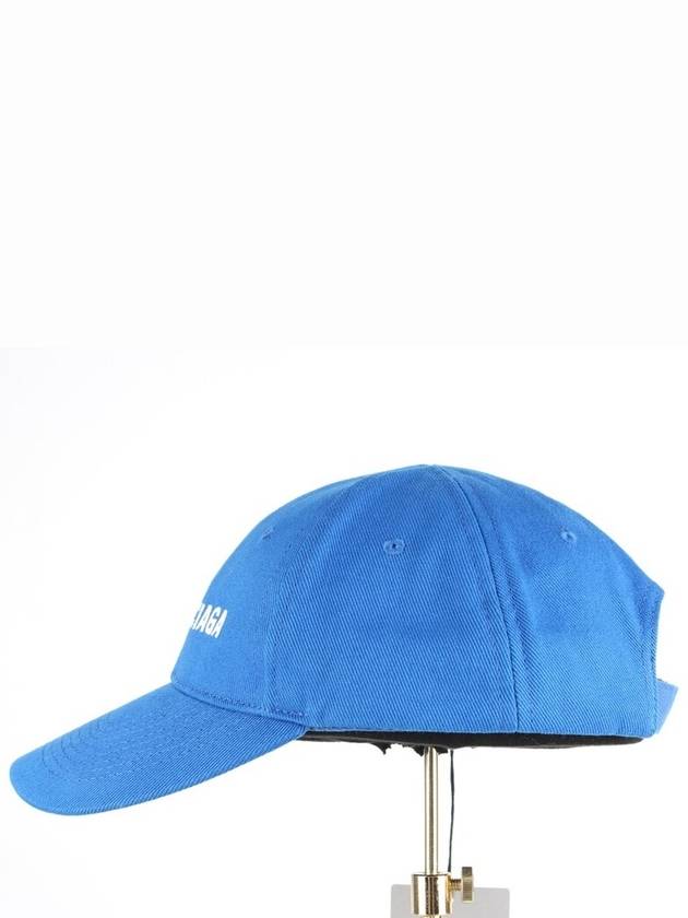 Logo Ball Cap Blue L - BALENCIAGA - BALAAN 4