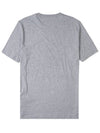 Logo Print Short Sleeve T-Shirt Grey - CP COMPANY - BALAAN 3