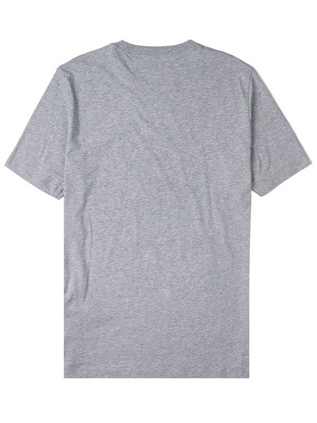 Logo Print Short Sleeve T-Shirt Grey - CP COMPANY - BALAAN 3