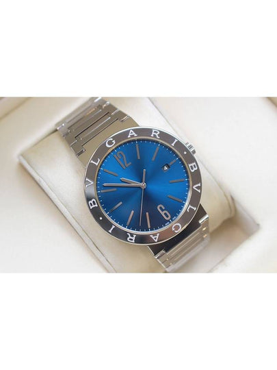 New see through back watch blue plate automatic 41MM 103720 - BVLGARI - BALAAN 2