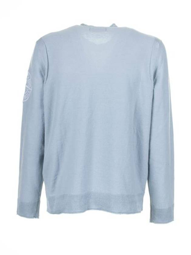 Stone Island Sweater 8015523B9 V0041 Free Sky Blue - STONE ISLAND - BALAAN 2