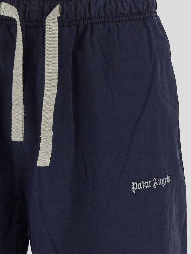 Straight Pants PMCA141S24FAB001 4603 BLUE - PALM ANGELS - BALAAN 5